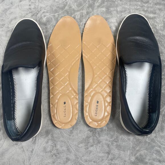 Birdies The Swift Leather Slip On Sneaker Size 10.5 Casual Office Capsule - Picture 7 of 10